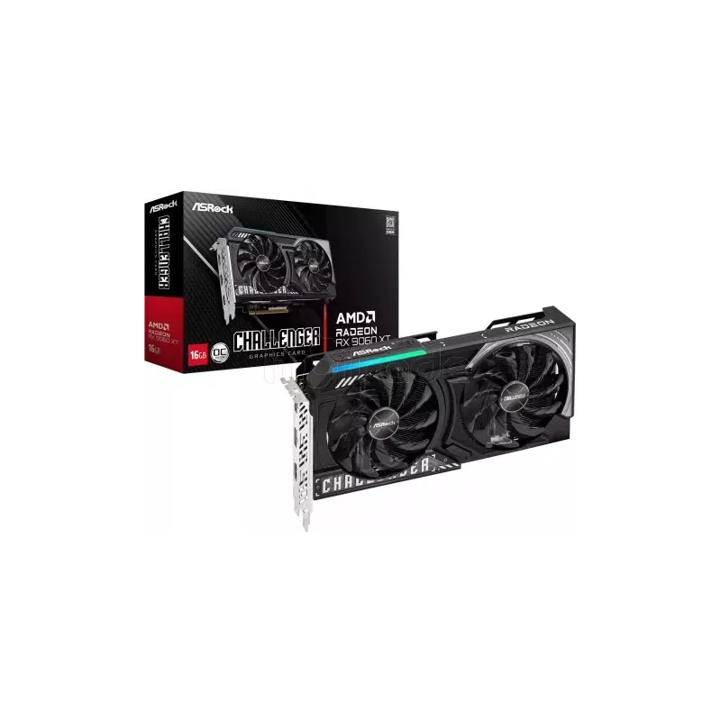 Carte GraphiqueASRockRadeon RX 9060 XTChallengerOC 16Go | MonPC.Store