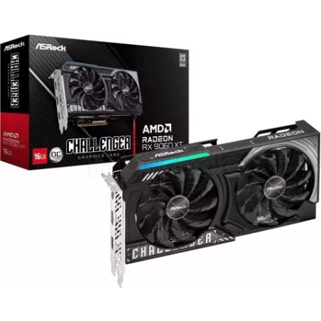 Carte GraphiqueASRockRadeon RX 9060 XTChallengerOC 16Go | MonPC.Store