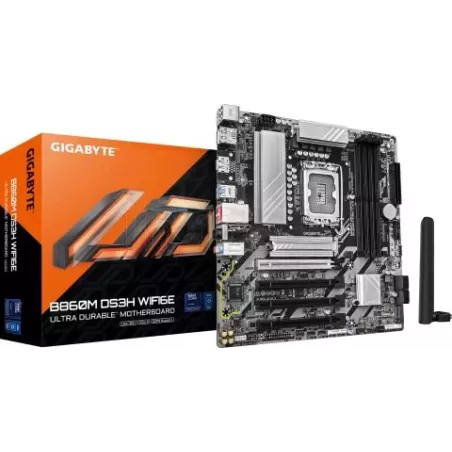 Carte MèreGigabyteB860M DS3H WiFi6E(Intel LGA 1851)… | MonPC.Store