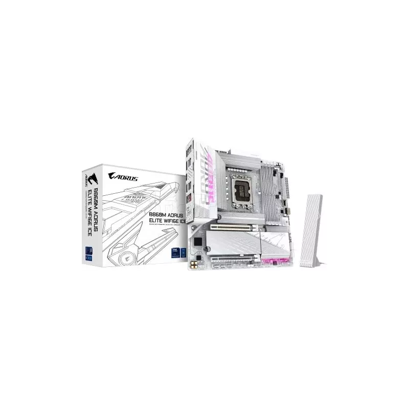 Carte MèreGigabyteB860M Aorus Elite WiFi6E Ice(Intel… | MonPC.Store