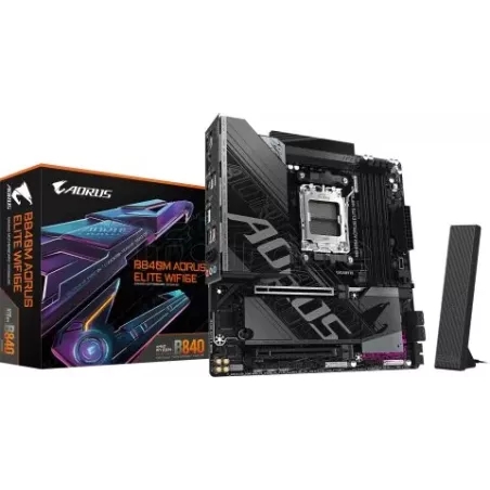 Carte MèreGigabyteB840M Aorus Elite WiFi6E(AM5) Micro… | MonPC.Store