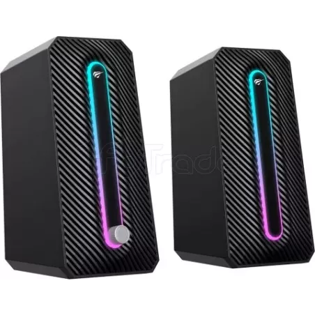 EnceintesHavitSK216 RGB Illuminated (Noir) | MonPC.Store