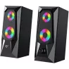 EnceintesHavitSK208 Pro RGB Illuminated (Noir) | MonPC.Store