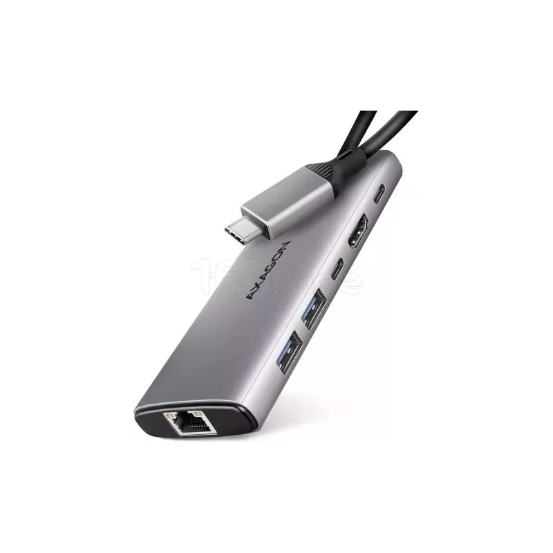 Station d'accueil portable USB-C 3.1AxagonHMC-6G2L(Gris) | MonPC.Store