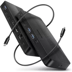 Station d'accueil USB4AxagonHMC-U4 (Noir) | MonPC.Store