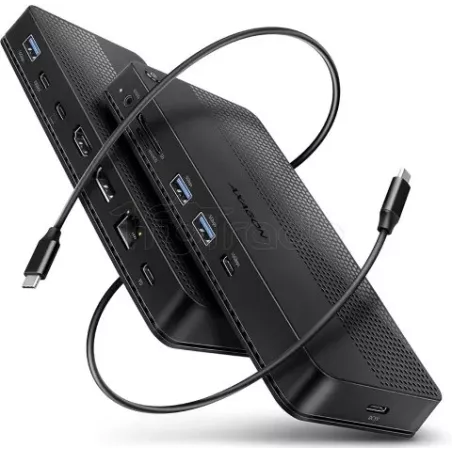 Station d'accueil USB4AxagonHMC-U4 (Noir) | MonPC.Store
