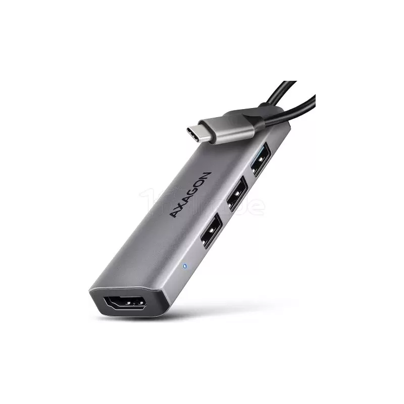Adaptateur USB-C 3.2AxagonHMC-H3A vers HDMI, 3x USB-A… | MonPC.Store