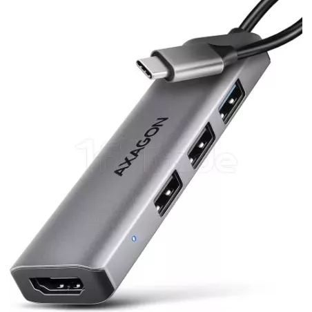Adaptateur USB-C 3.2AxagonHMC-H3A vers HDMI, 3x USB-A… | MonPC.Store
