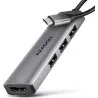 Adaptateur USB-C 3.2AxagonHMC-H3A vers HDMI, 3x USB-A… | MonPC.Store