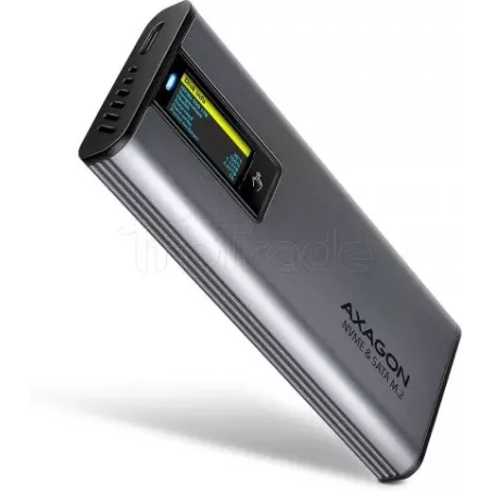 Boitier externe USB-C 3.2AxagonEEM2-SD2- S-ATA/NVMe… | MonPC.Store