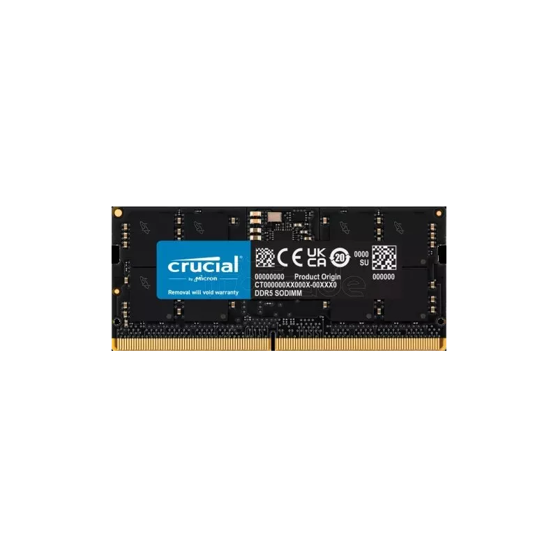 Barrette mémoire SODIMM DDR5 16GoCrucial5600Mhz CL44… | MonPC.Store