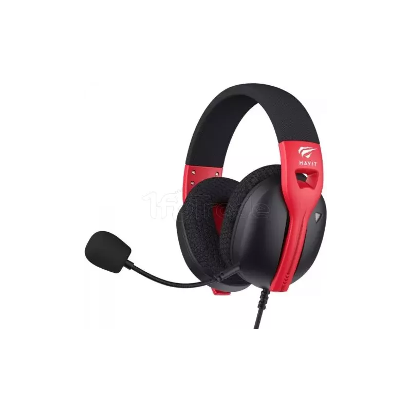 Casque Gamer filaireHavitFuxi H5d(Noir/Rouge) | MonPC.Store