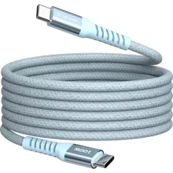 CâbleVerbatimUSB-C magnétique 1,2m M/M 100W (Bleu) | MonPC.Store