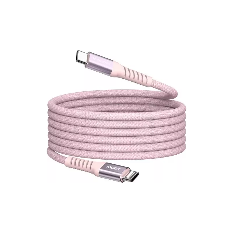 CâbleVerbatimUSB-C magnétique 1,2m M/M 100W (Rose) | MonPC.Store