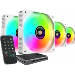 Lot de 4 Ventilateurs de boitierMars GamingMF-SIRGB… | MonPC.Store
