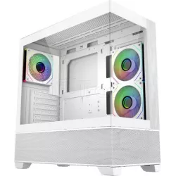 Boitier Moyen Tour ATXCooler MasterElite 690 WoodRGB… | MonPC.Store