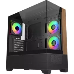 Boitier Moyen Tour ATXCooler MasterElite 690 WoodRGB… | MonPC.Store