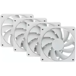 Lot de 4 Ventilateurs de boitierHyteFA12- 12cm (Blanc) | MonPC.Store