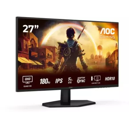 Ecran 27"AOCGamingQ27G42XEQuad HD 180Hz (Noir) | MonPC.Store