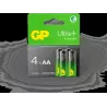 Lot de 4 piles AlcalineGP BatteriesUltra Plustype AA… | MonPC.Store
