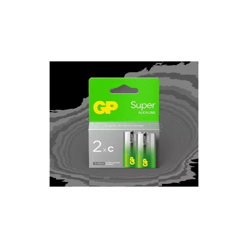 Lot de 2 piles AlcalineGP BatteriesSupertype C (LR14)… | MonPC.Store