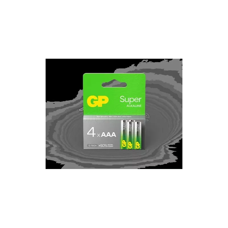 Lot de 4 piles AlcalineGP BatteriesSupertype AAA (LR3)… | MonPC.Store