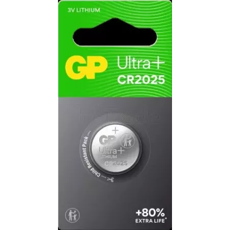 Pile plateGP BatteriesUltra Plus CR2025 | MonPC.Store