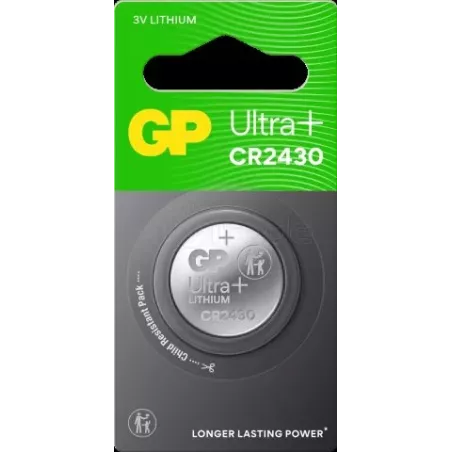 Pile plateGP BatteriesUltra Plus CR2430 | MonPC.Store