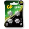 Lot de 4 piles platesGP BatteriesCR 2016 | MonPC.Store