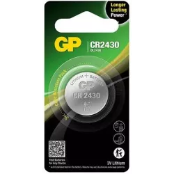Lot de 2 piles platesGP BatteriesCR2430 | MonPC.Store