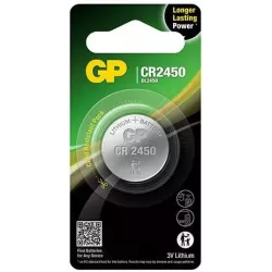 Lot de 2 piles platesGP BatteriesCR2450 | MonPC.Store