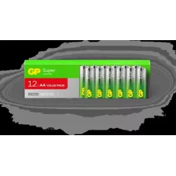 Lot de 12 piles AlcalineGP BatteriesSupertype AA (LR6)… | MonPC.Store