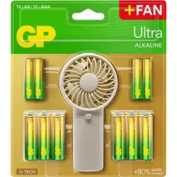 Lot de 24 piles AlcalineGP BatteriesUltratype AA/AAA +… | MonPC.Store