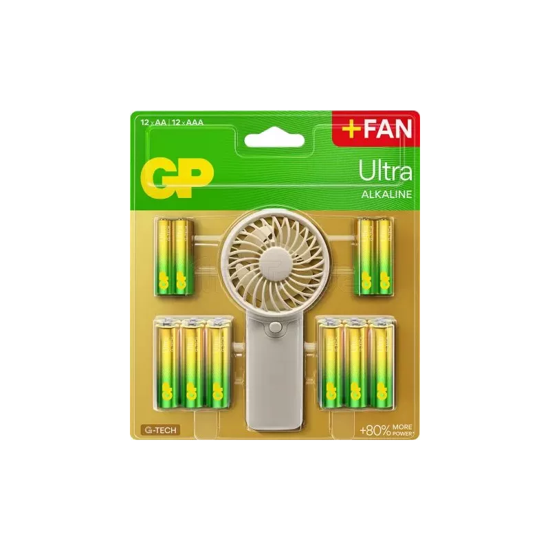 Lot de 24 piles AlcalineGP BatteriesUltratype AA/AAA +… | MonPC.Store
