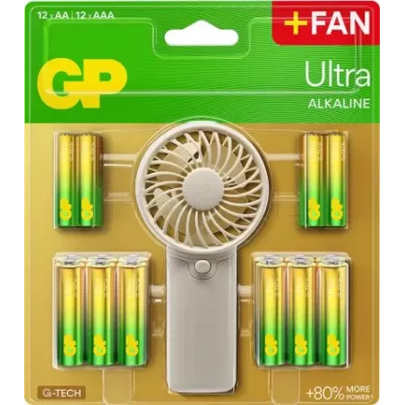 Lot de 24 piles AlcalineGP BatteriesUltratype AA/AAA +… | MonPC.Store