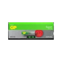 Lot de 12 piles AlcalineGP BatteriesSuper type AAA… | MonPC.Store