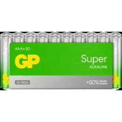 Lot de 20 piles AlcalineGP BatteriesSupertype AAA… | MonPC.Store