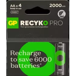 Lot de 2 piles rechargeablesGP BatteriesRecyko Protype… | MonPC.Store