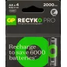 Lot de 2 piles rechargeablesGP BatteriesRecyko Protype… | MonPC.Store