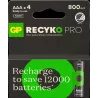Lot de 4 piles rechargeablesGP BatteriesRecyko Protype… | MonPC.Store
