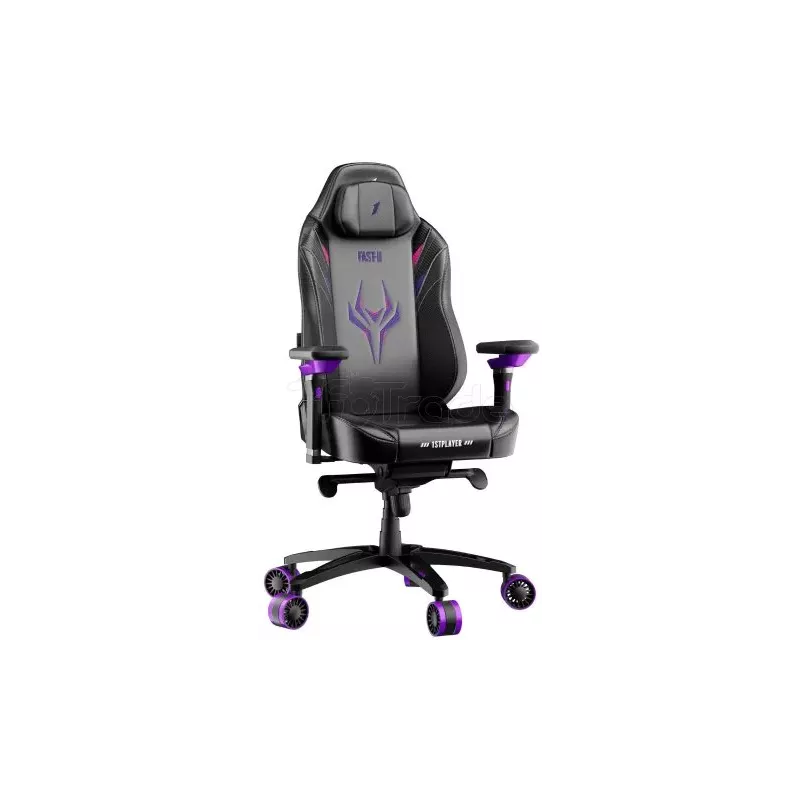 Fauteuil1stPlayerFast(Noir/Violet) | MonPC.Store