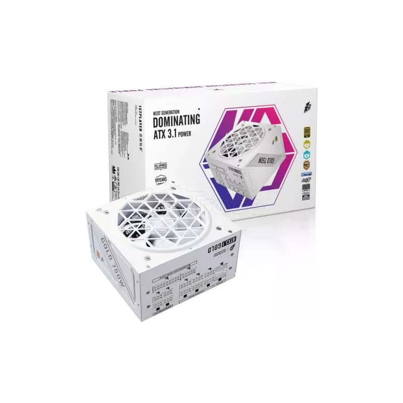 Alimentation ATX1stPlayerNGDP Gold- 750W (Blanc) | MonPC.Store