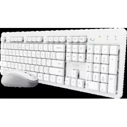 Pack 2en1 (Clavier/Souris) sans filTrustOdy II (Blanc) | MonPC.Store