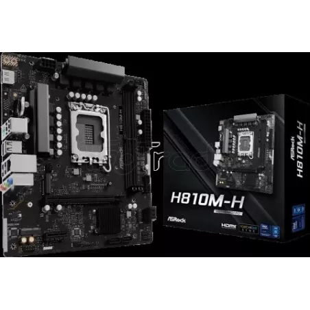 Carte MèreASRockH810M-H(Intel LGA 1851) Micro ATX | MonPC.Store