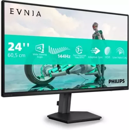 Ecran 24"PhilipsEvnia24M2N3200NF Full HD 144Hz (Noir) | MonPC.Store