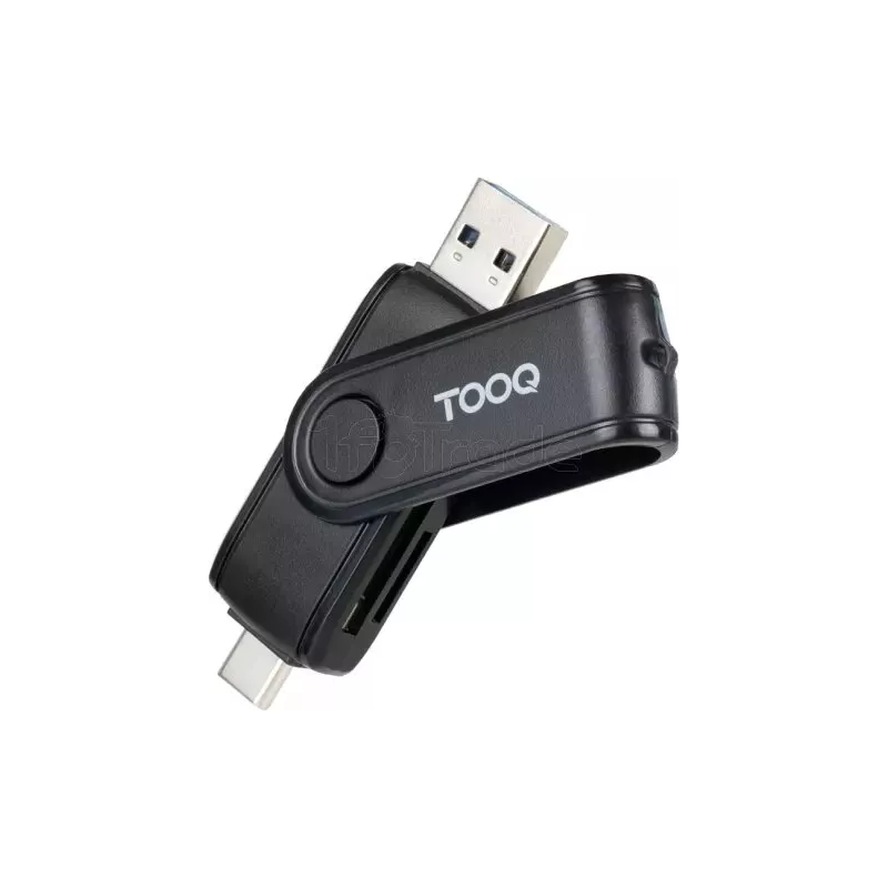 Lecteur de Cartes externe USB-A/C 3.0 TooQ TQR-3003B… | MonPC.Store