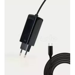Chargeur universel TooQ 65W - USB-C (Noir) | MonPC.Store