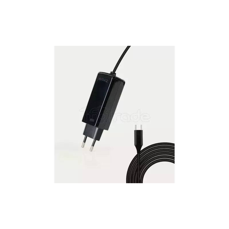 Chargeur universel TooQ 65W - USB-C (Noir) | MonPC.Store