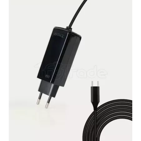 Chargeur universel TooQ 65W - USB-C (Noir) | MonPC.Store
