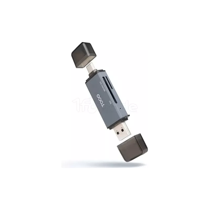 Lecteur de Cartes externe USB-A/C 3.2 TooQ TQR-3001G… | MonPC.Store